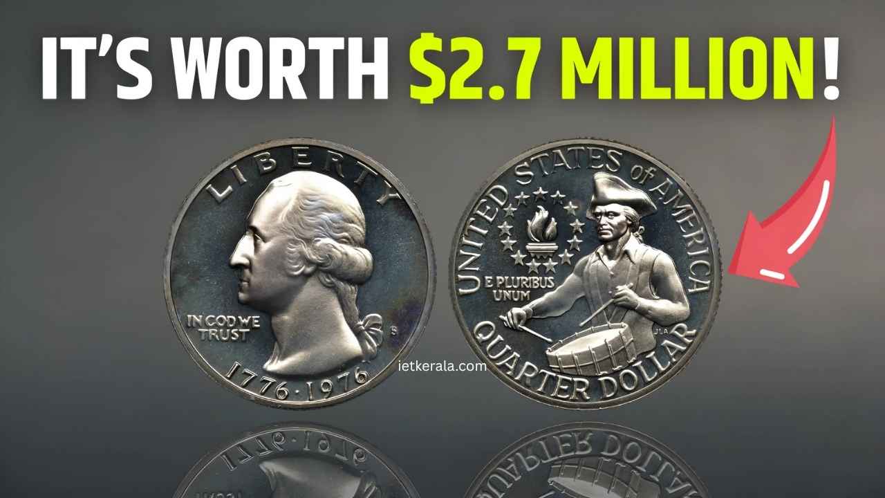 Man Finds Rare 1976 Quarter in Desk: It’s Worth $2.7 Million!