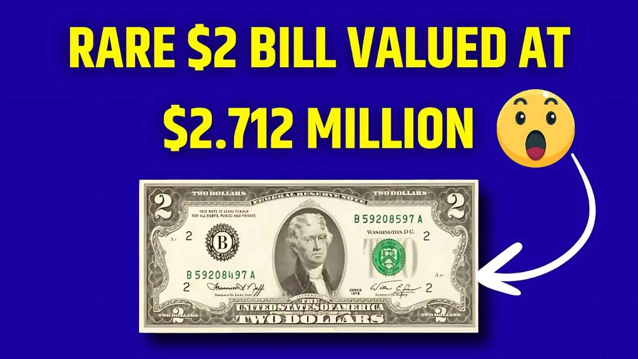 $2 Bill Mistaken for Trash Turns Out to Be a $2.712 Million Treasure!