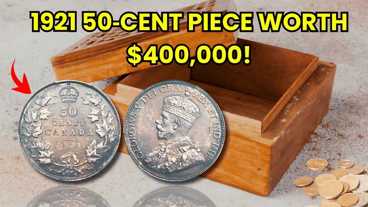 He Cashed Out on a Coin He Didn’t Know Was Rare — The 1921 50‑Cent Piece Worth $400,000!